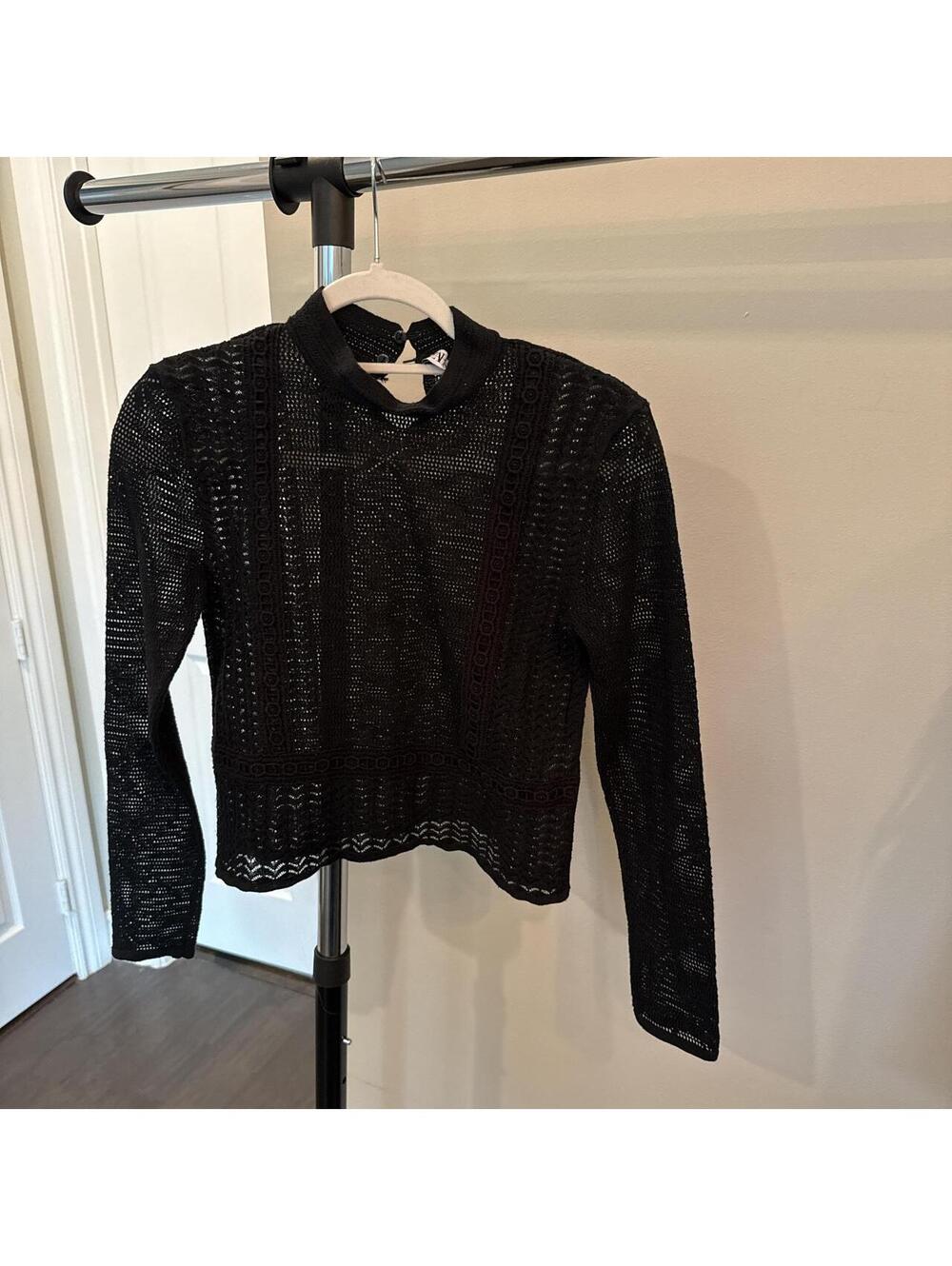 Zara Women's Black Shirt